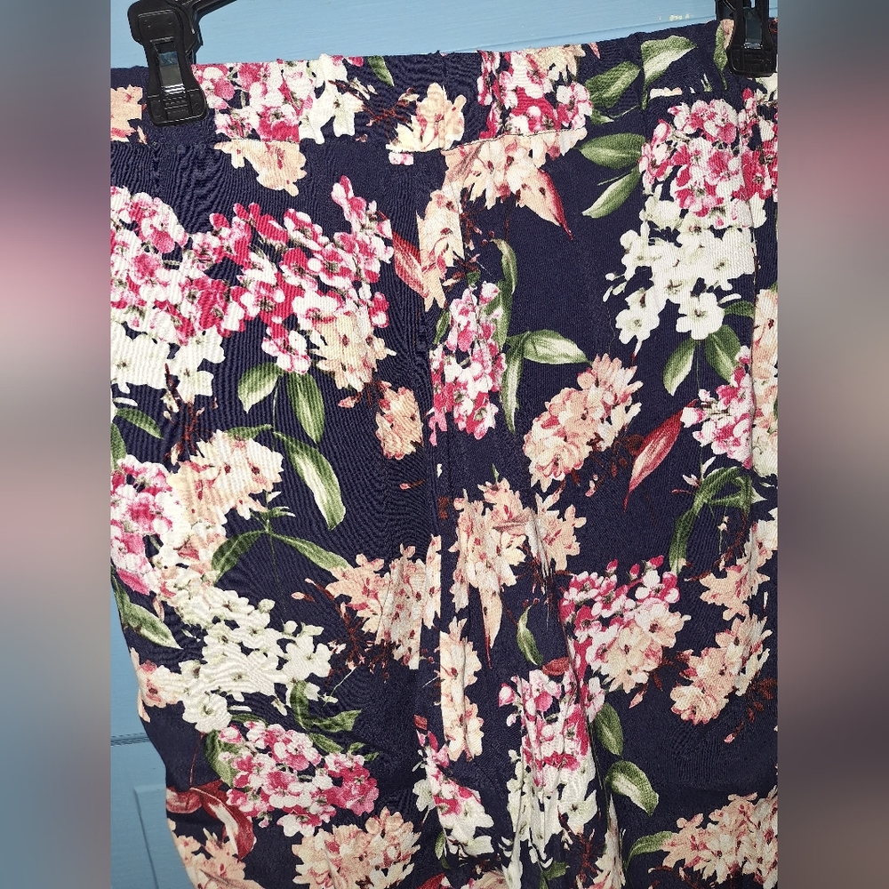 Floral Print Pants